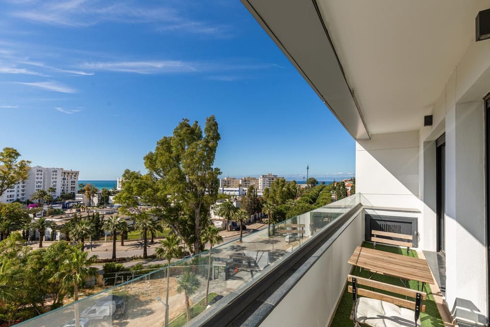 View (from property/room), Balcony/Terrace, Sea view
