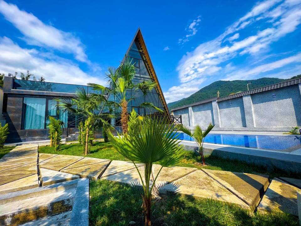 Natural landscape, Garden, Garden view
