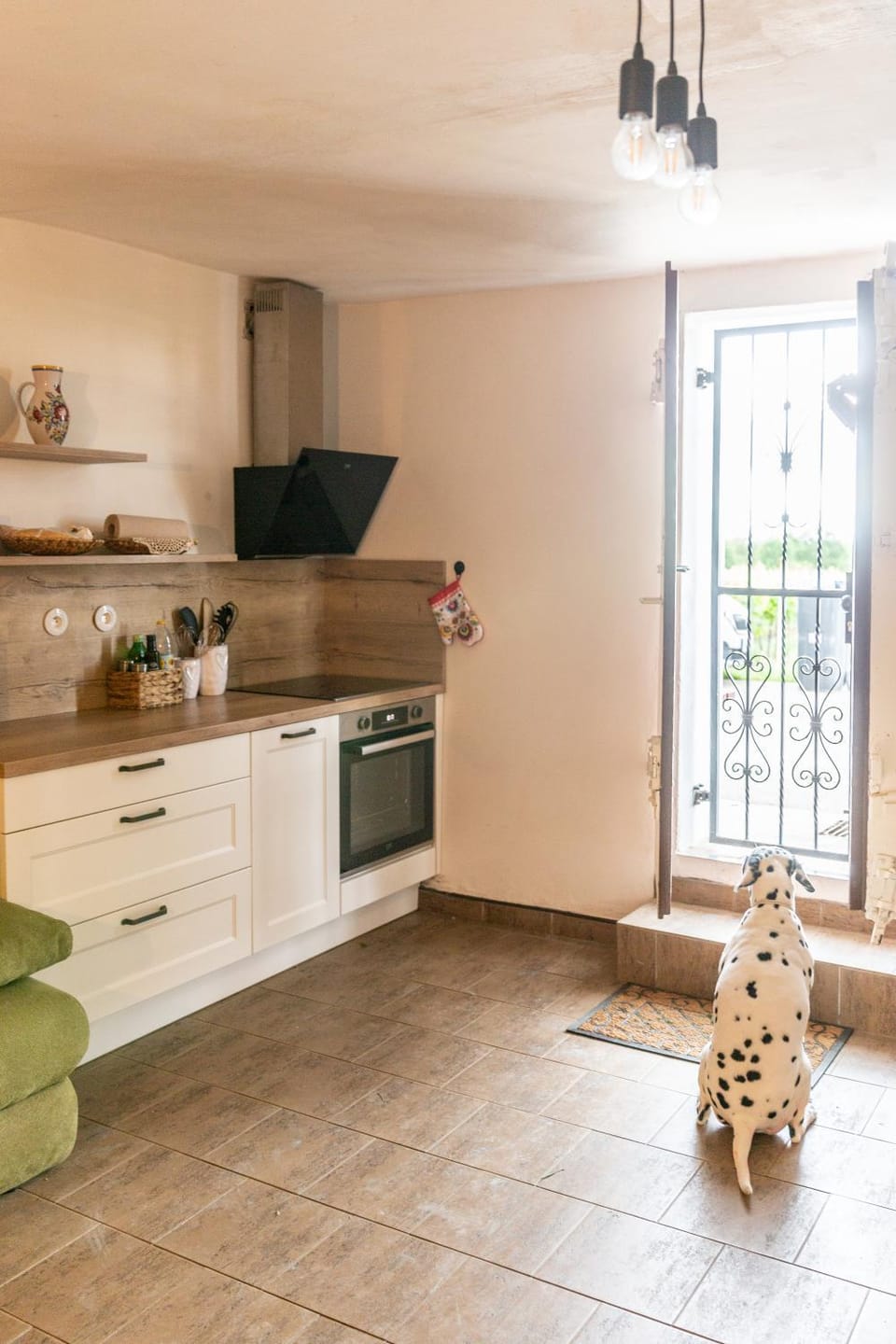 Kitchen or kitchenette, bunk bed, oven, pet friendly, toaster