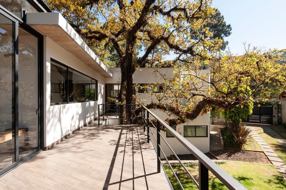 Balcony/Terrace, Garden view
