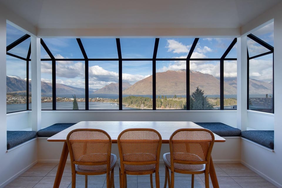 Natural landscape, Dining area, Mountain view