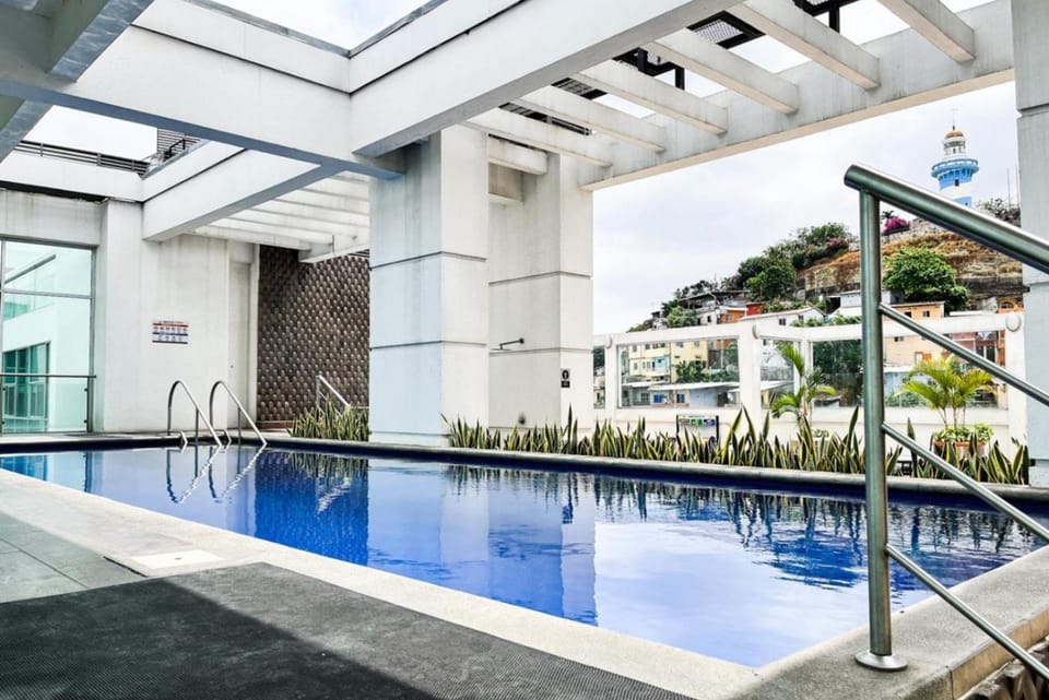 Pool view, Swimming pool