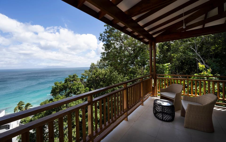View (from property/room), Balcony/Terrace, Sea view