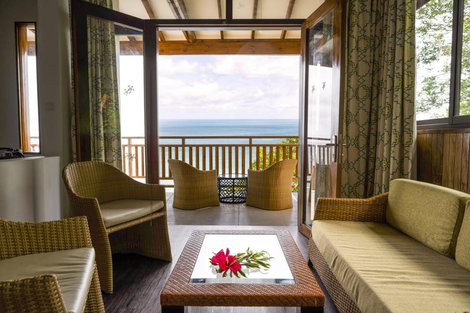 Seating area, Sea view