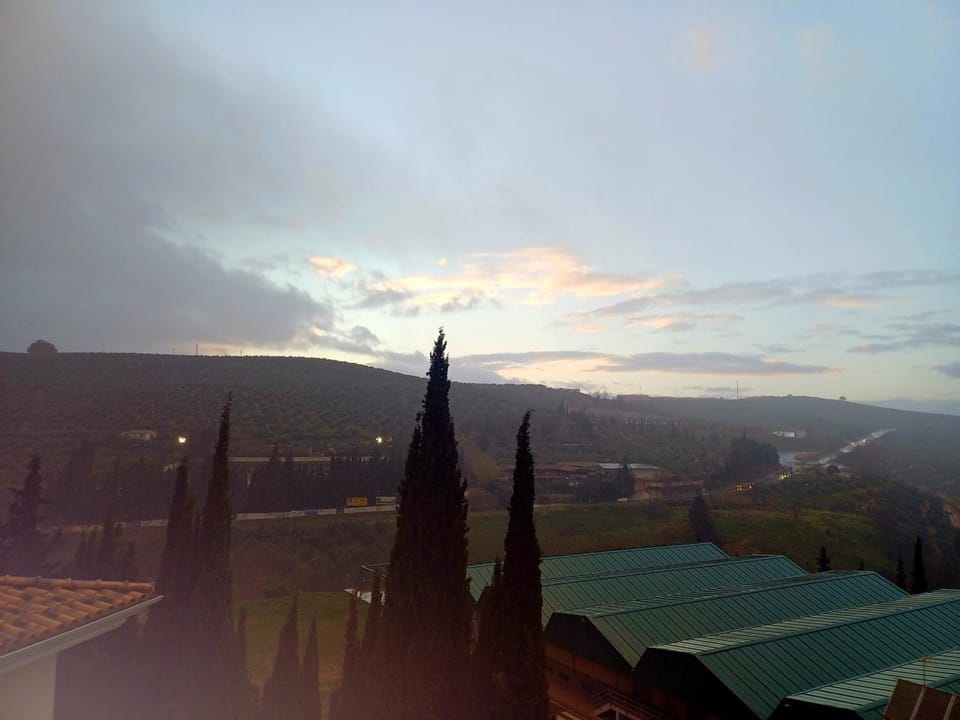 Natural landscape, Sunset