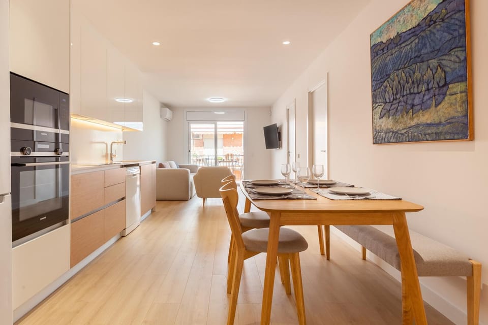 Property building, Kitchen or kitchenette, Living room