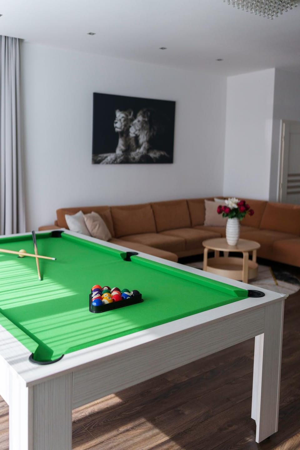Billiard, Game Room, Living room, Seating area