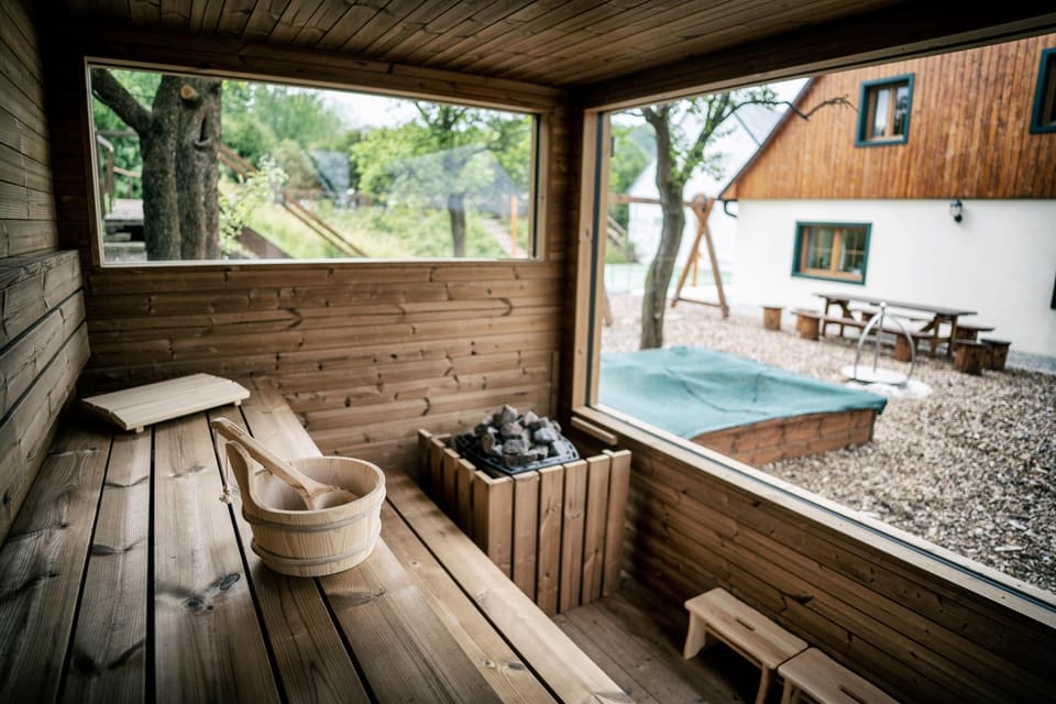 Children play ground, Sauna
