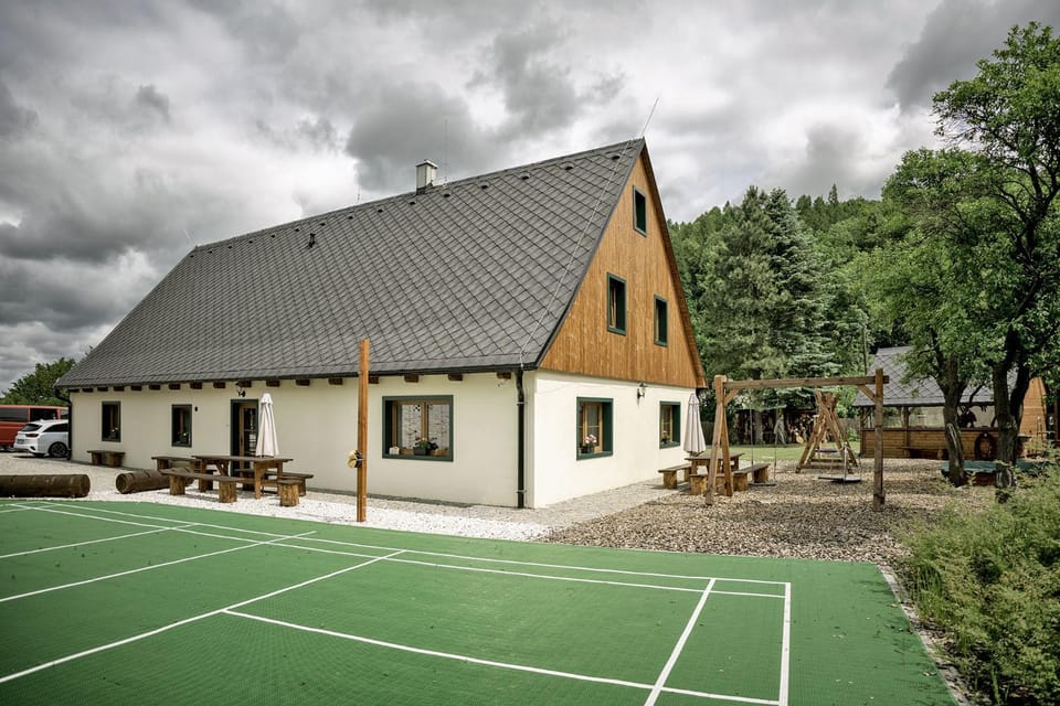 Property building, Children play ground, Tennis court