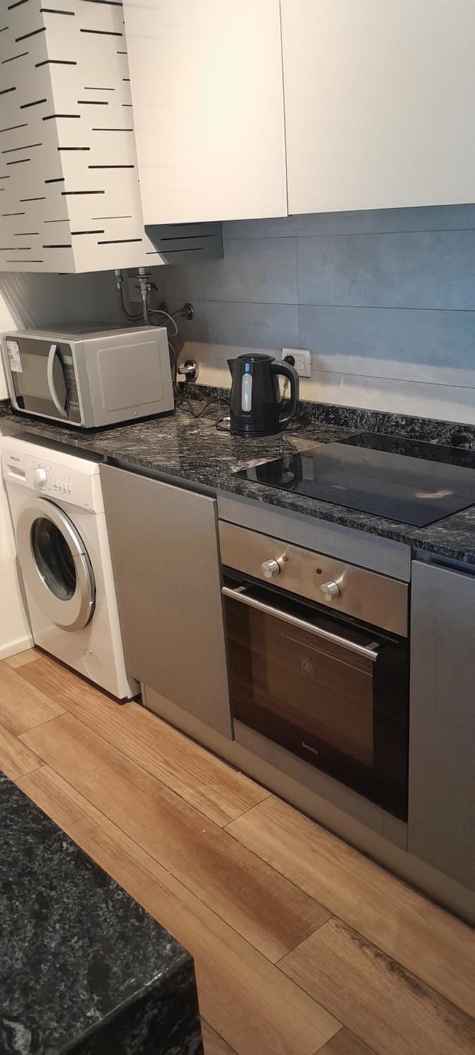 Kitchen or kitchenette, minibar, pet friendly, stove, toaster, washing machine