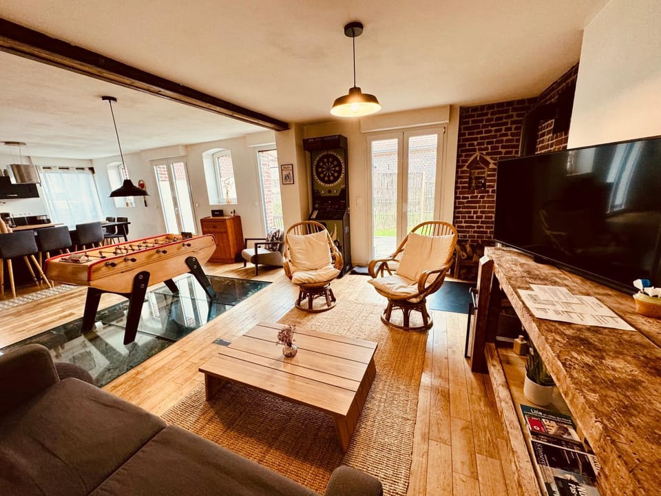 Bain nordique privé - Cottage cosy près de Lille - Jeux & détente Apartment in Hauts-de-France