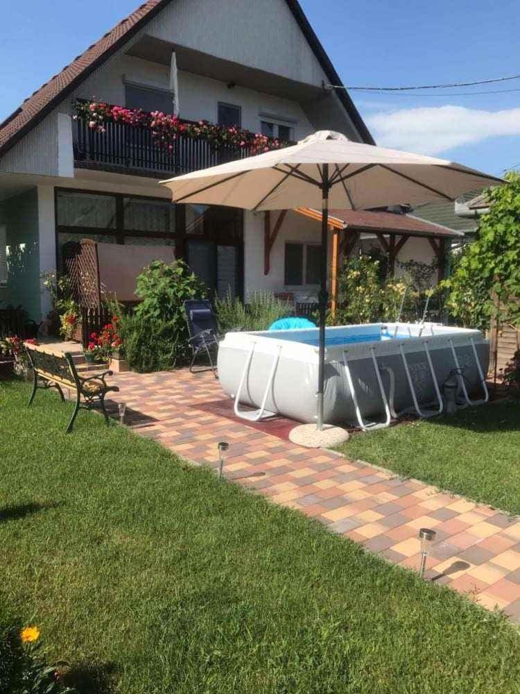 Summer, Garden, Swimming pool