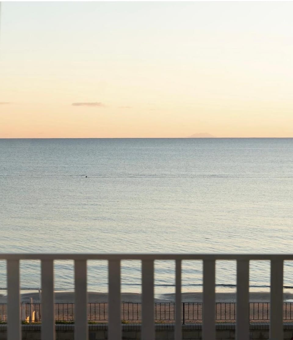 Natural landscape, Sea view, Sunset