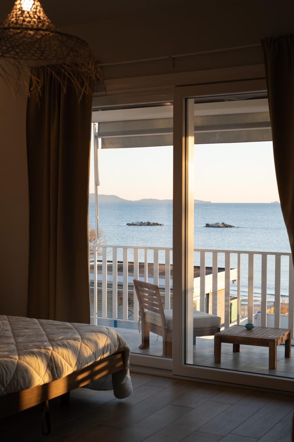 Bedroom, Sea view