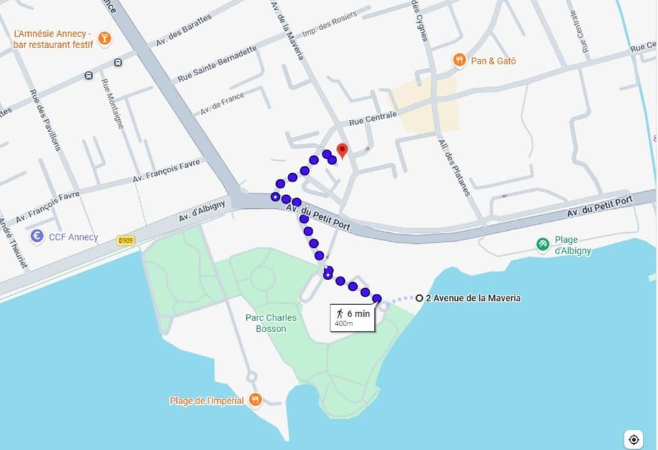 Le Syrme • 450m de la plage, balcon & parking Apartment in Annecy