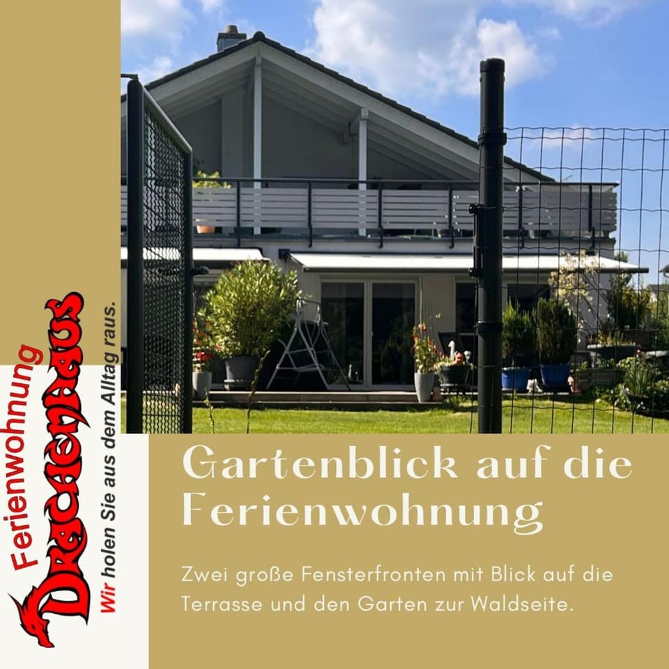 Ferienwohnung Drachenhaus WIR holen Sie aus dem Alltag raus Apartment in Hesse