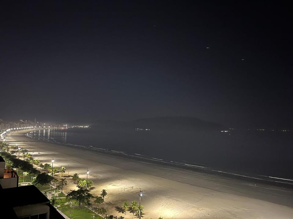 Night, Natural landscape, Sea view