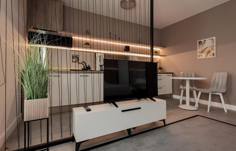 Kitchen or kitchenette, minibar