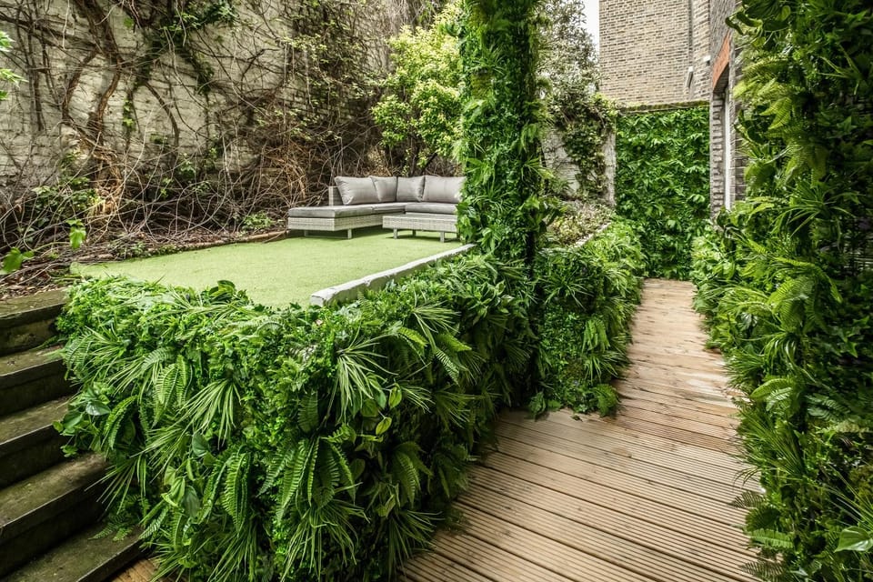 Spring, Day, Garden, Garden view