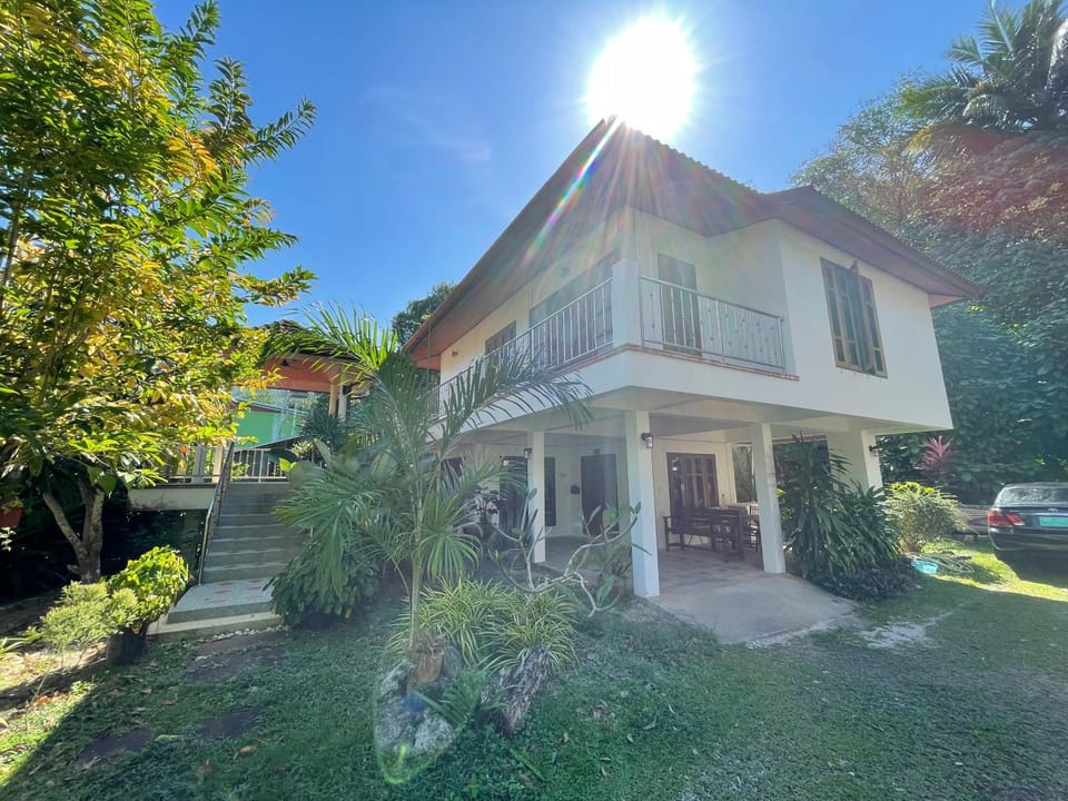 Property building, Garden view