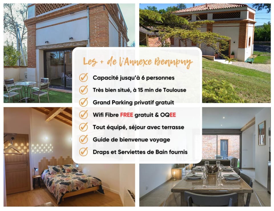 Gite de caractère à Beaupuy House in Occitanie