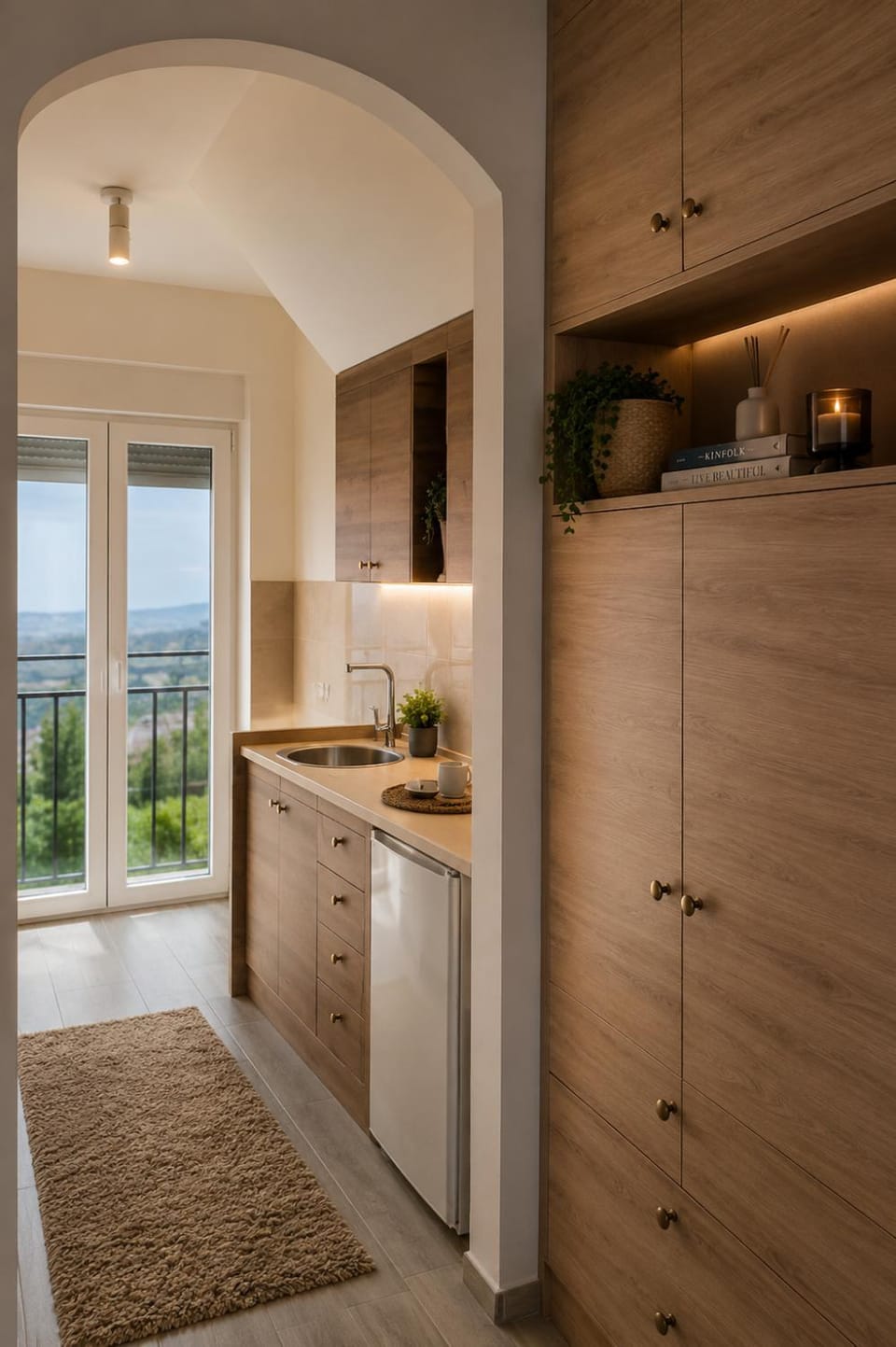 Kitchen or kitchenette