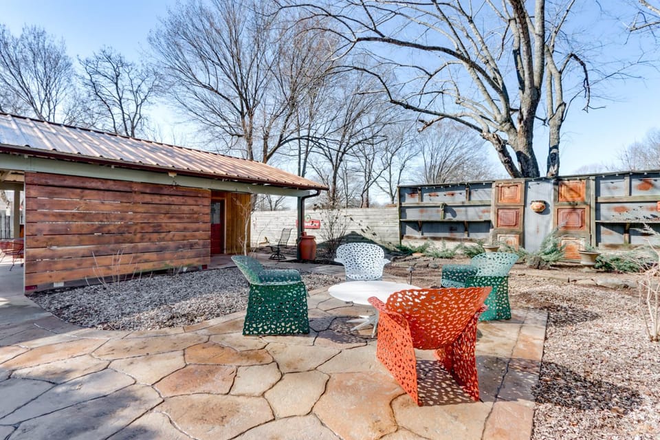 2 Mi to UA: Central Fayetteville Home w/ Patios House in Fayetteville