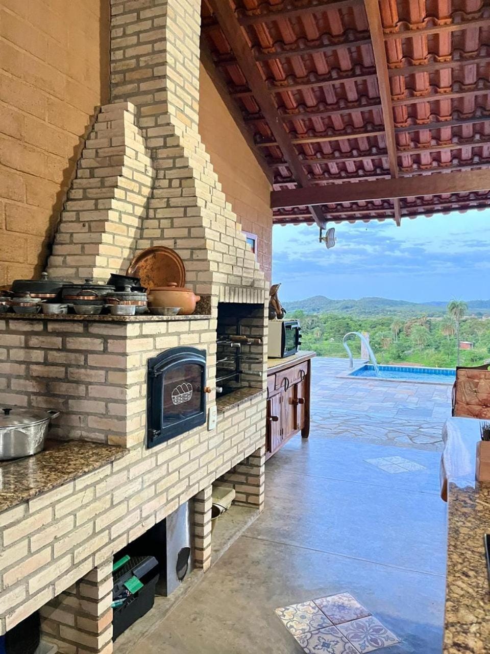 Natural landscape, BBQ facilities, View (from property/room), Mountain view