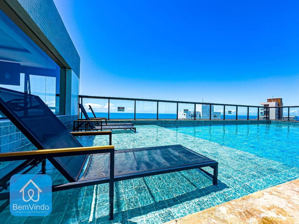 Balcony/Terrace, Pool view, Sea view, Swimming pool