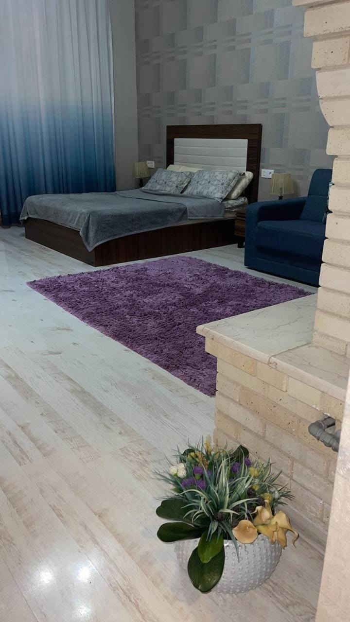 Bed, Living room, Photo of the whole room, Seating area, Bedroom