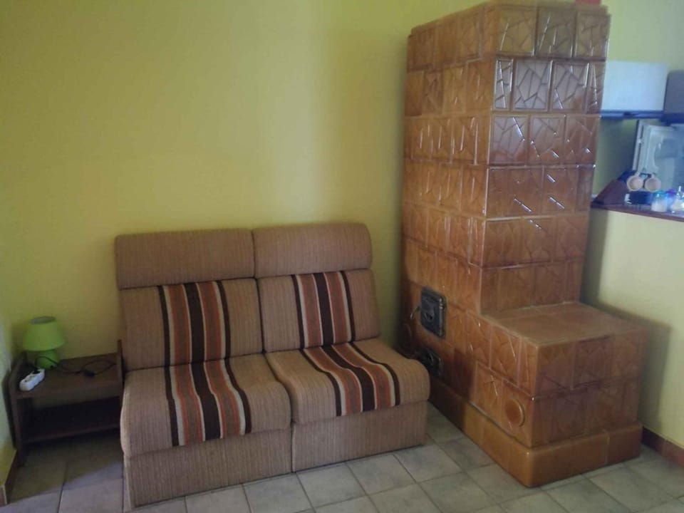 Living room, fireplace