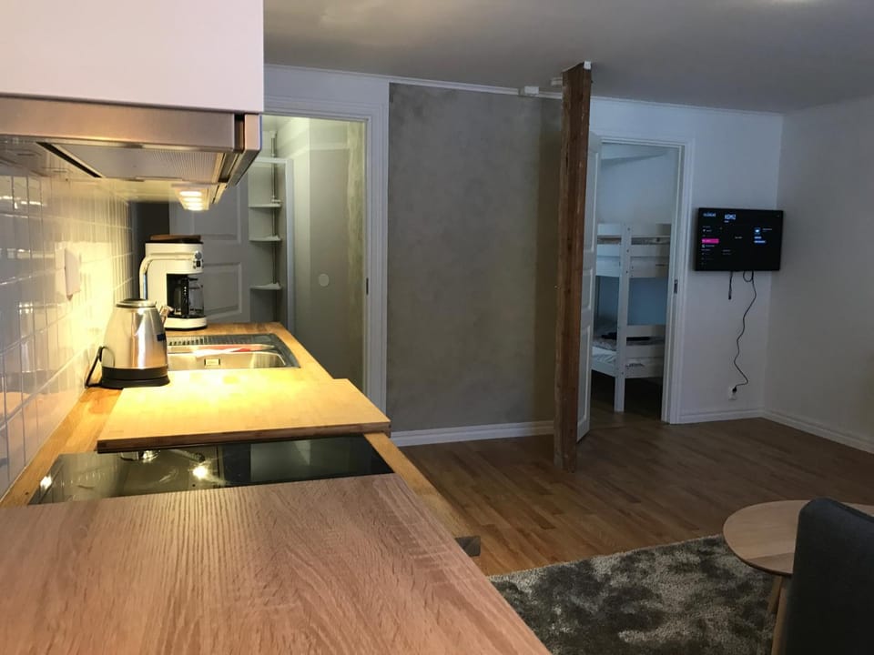 Kitchen or kitchenette, Dining area, oven, stove