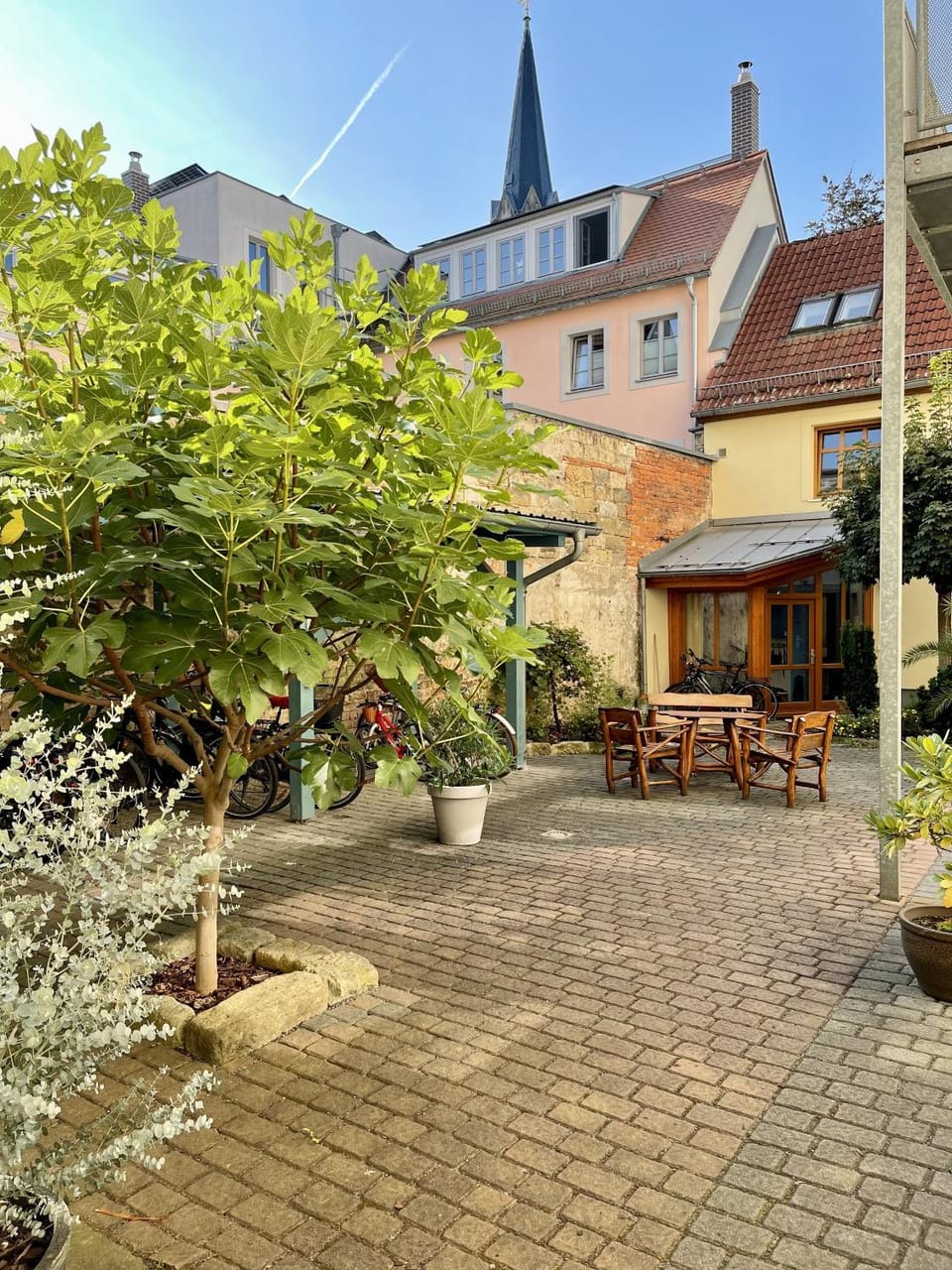 Inner courtyard view