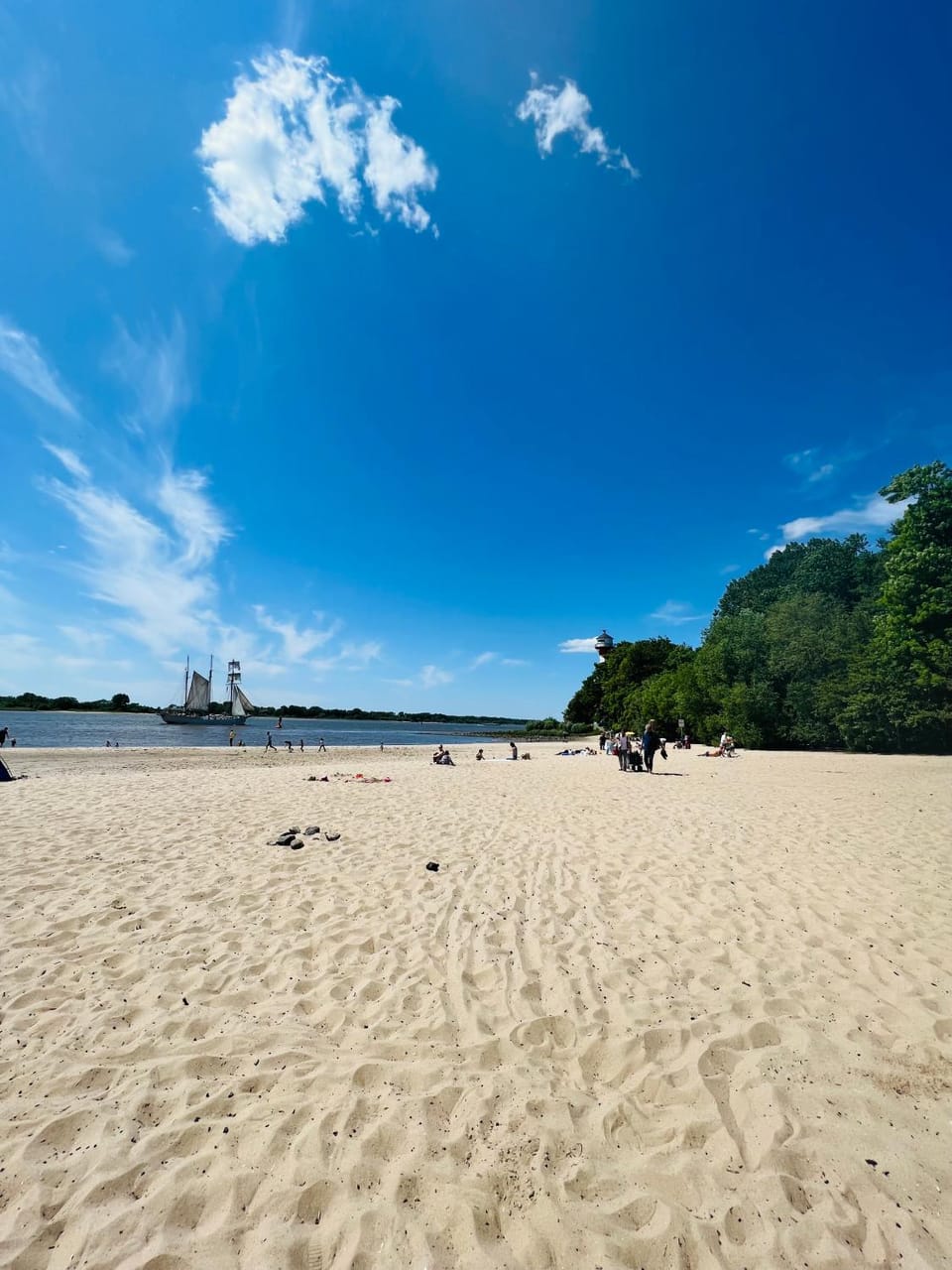 Beach, Area and facilities