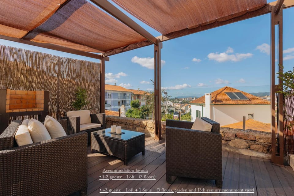 Patio, Patio, Bird's eye view, Balcony/Terrace