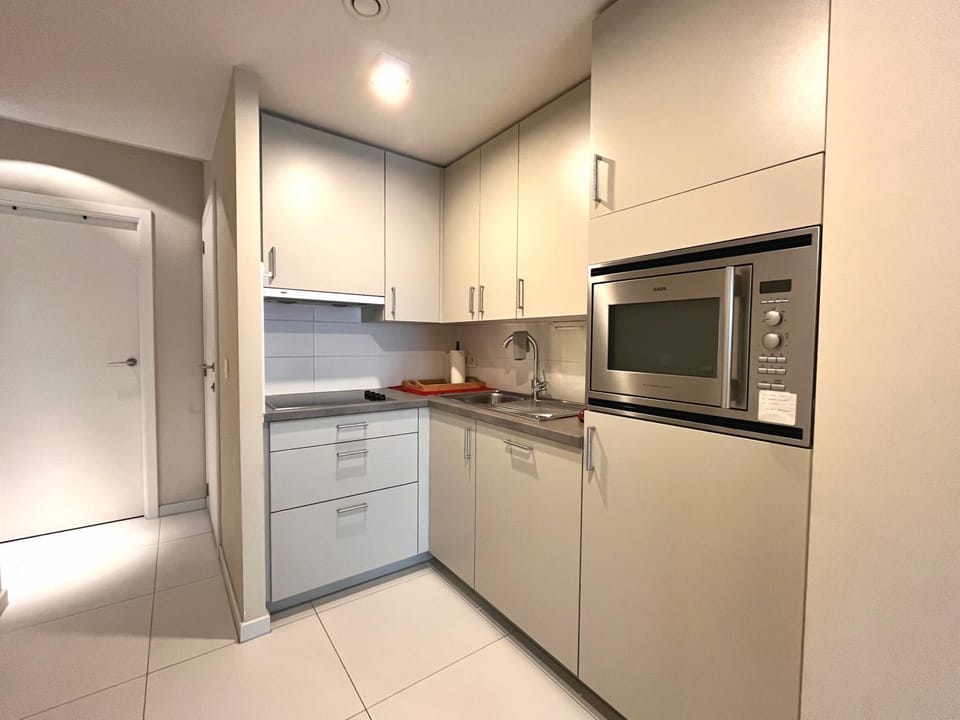 Kitchen or kitchenette, dishwasher