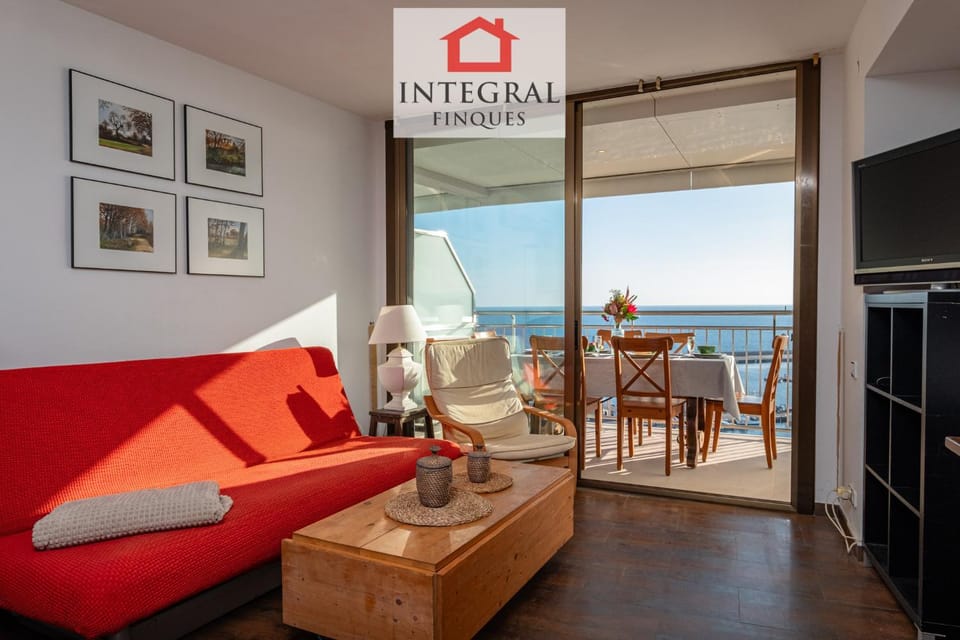 Living room, Seating area, Sea view