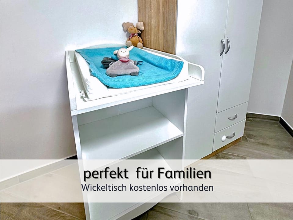 Bedroom, children, cot, heating