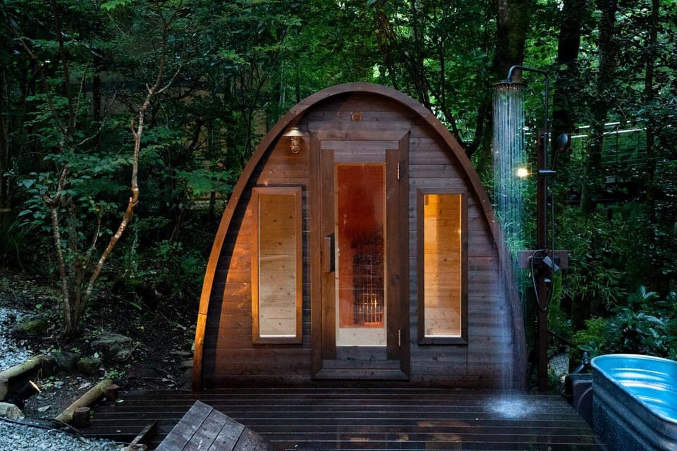 Shower, Sauna, Open Air Bath