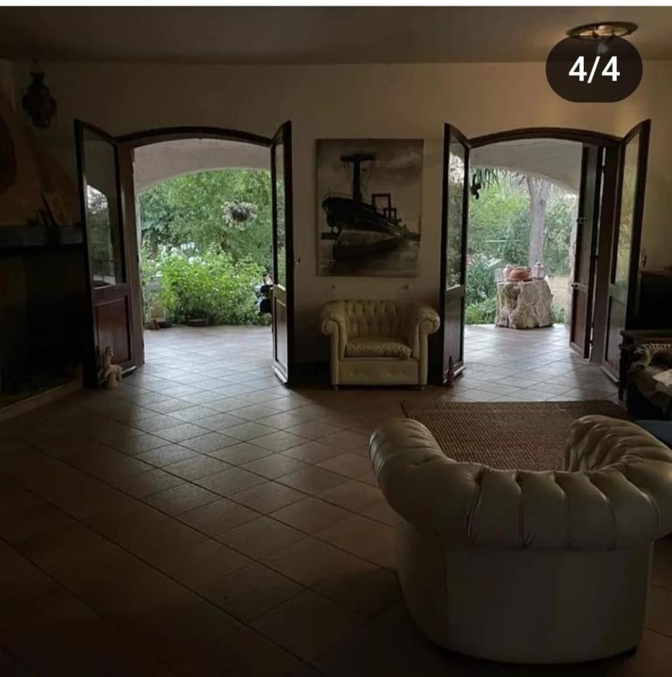 Living room, Seating area, Garden view