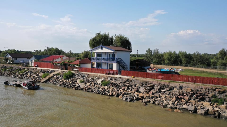 Property building, Day, Natural landscape, River view