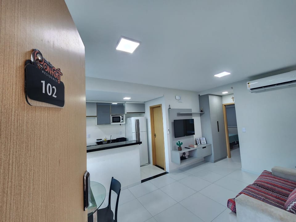 TV and multimedia, microwave, stove, kitchen, air conditioner