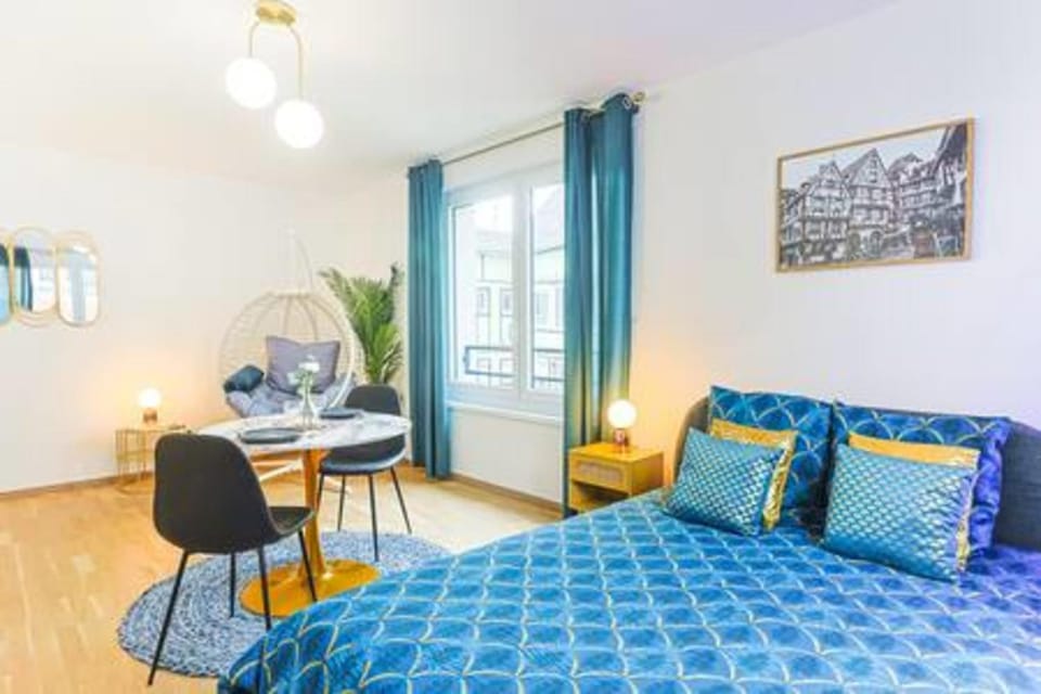 Studio Colmar down-town I Private Parking I Bright Apartment in Colmar