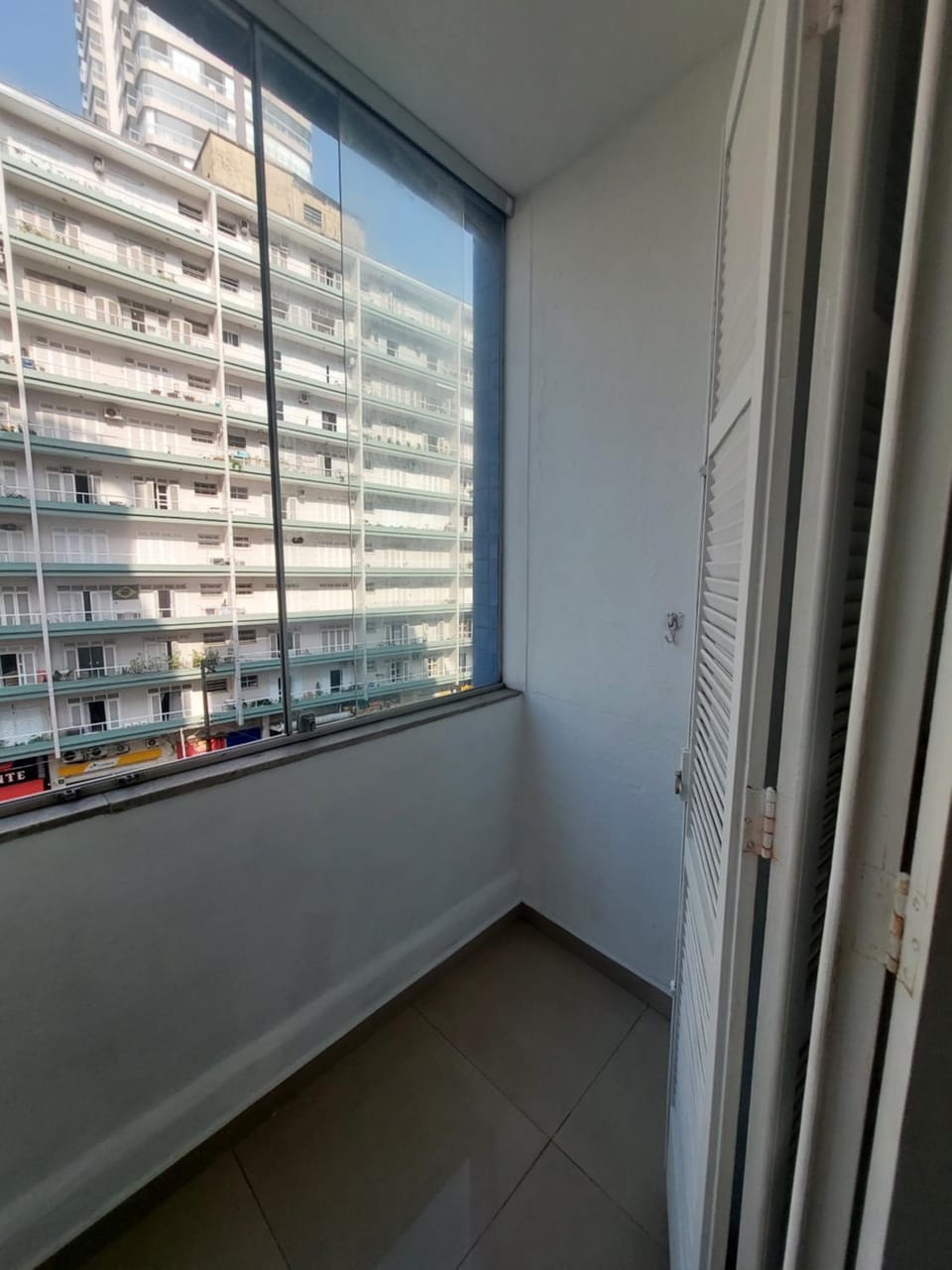 Vista ao mar, Wi-fi, Ar Cond, Portaria 24h, enxoval Apartment in Santos
