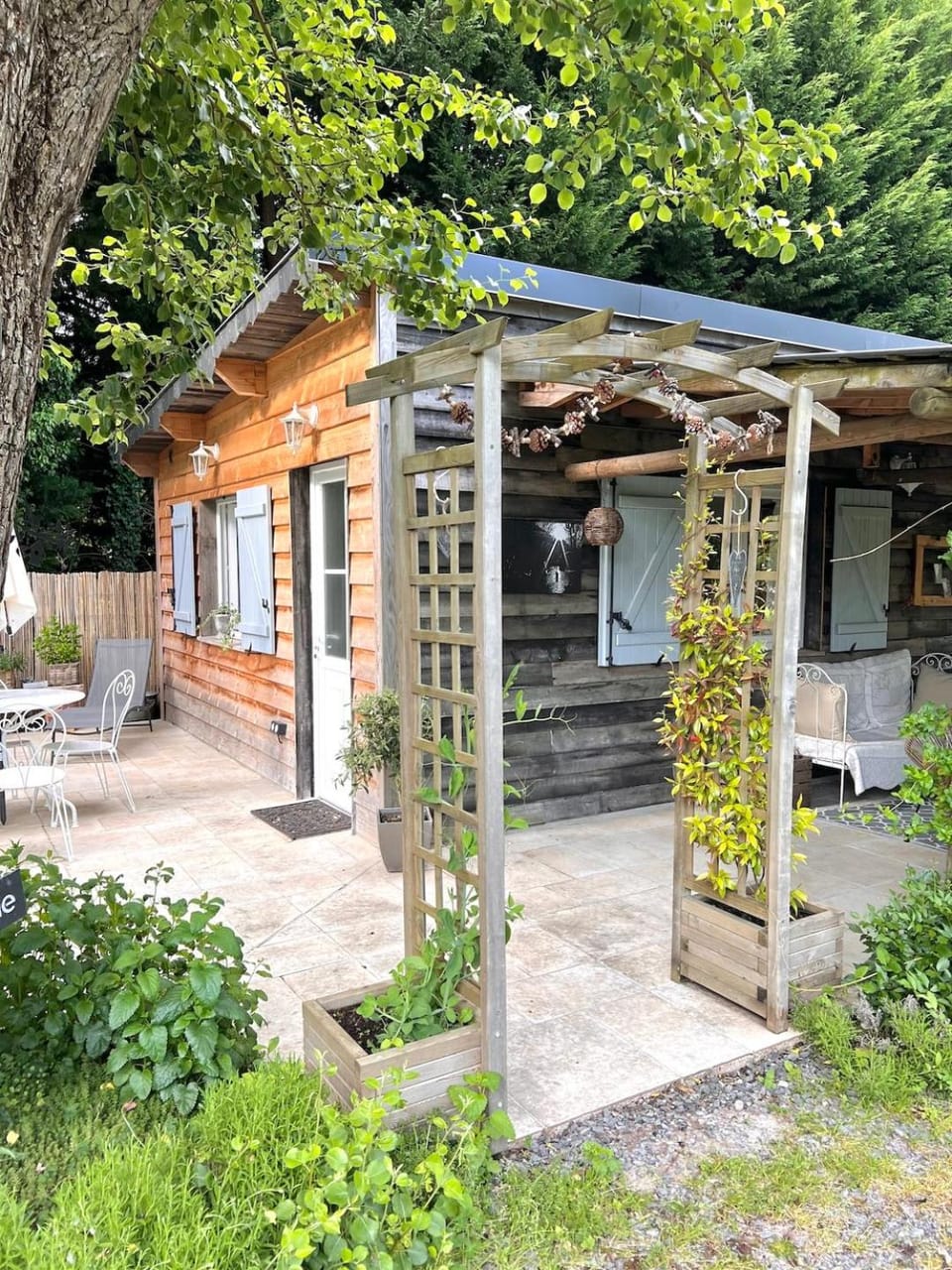 Patio, Garden, Garden view