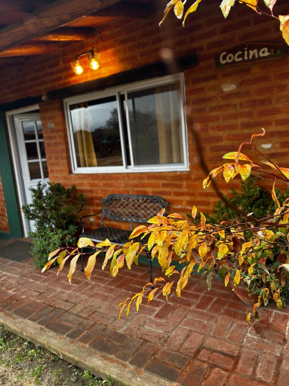 Property building, Day, Kitchen or kitchenette, Communal kitchen, Garden view