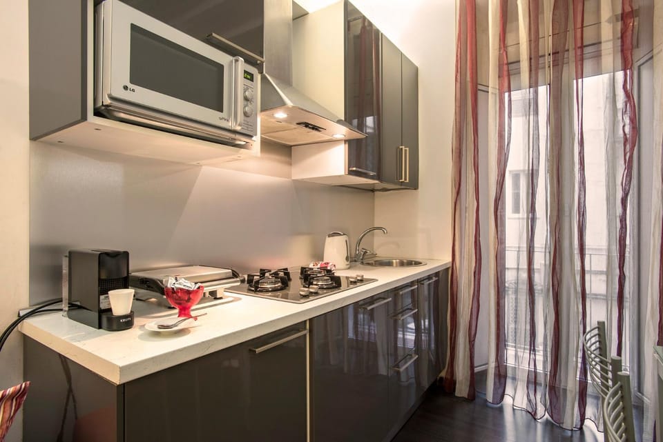 Kitchen or kitchenette, heating