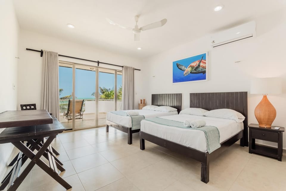 Bedroom, Sea view