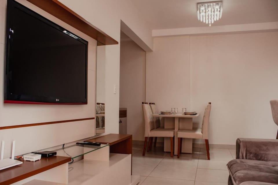 Ribeirania-2 dormitórios-wifi-Garagem-pet friendly Apartment in Ribeirão Preto