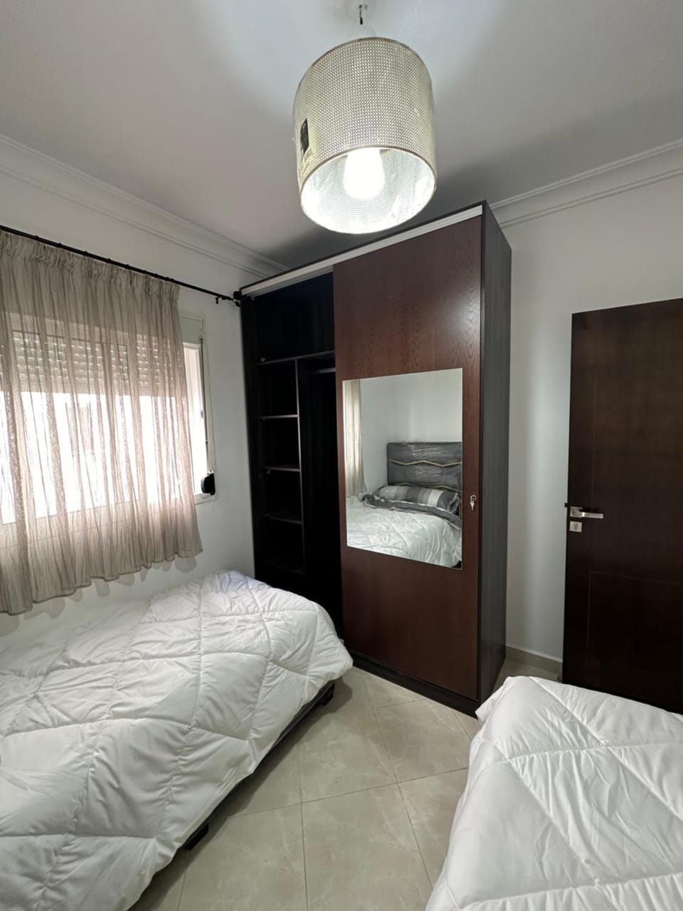 Bed, Photo of the whole room, Bedroom, wardrobe
